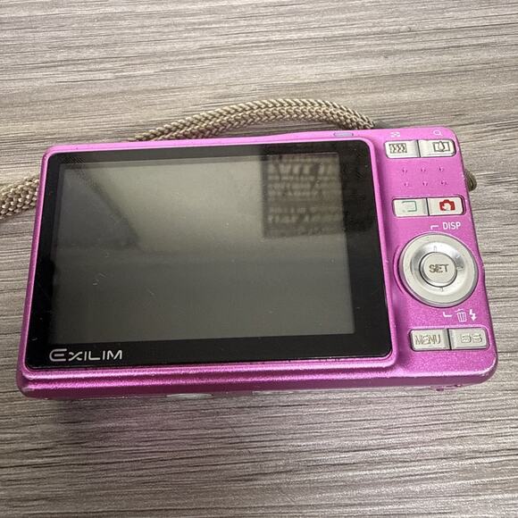 Casio Exilim EX-Z9 8.1MP Digital Camera Pink See Description - Picture 4 of 9